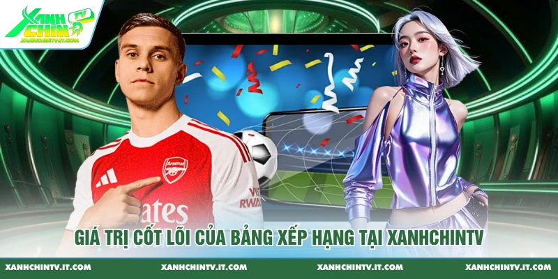 Giá trị cốt lõi của Bảng Xếp Hạng tại XanhchinTV
